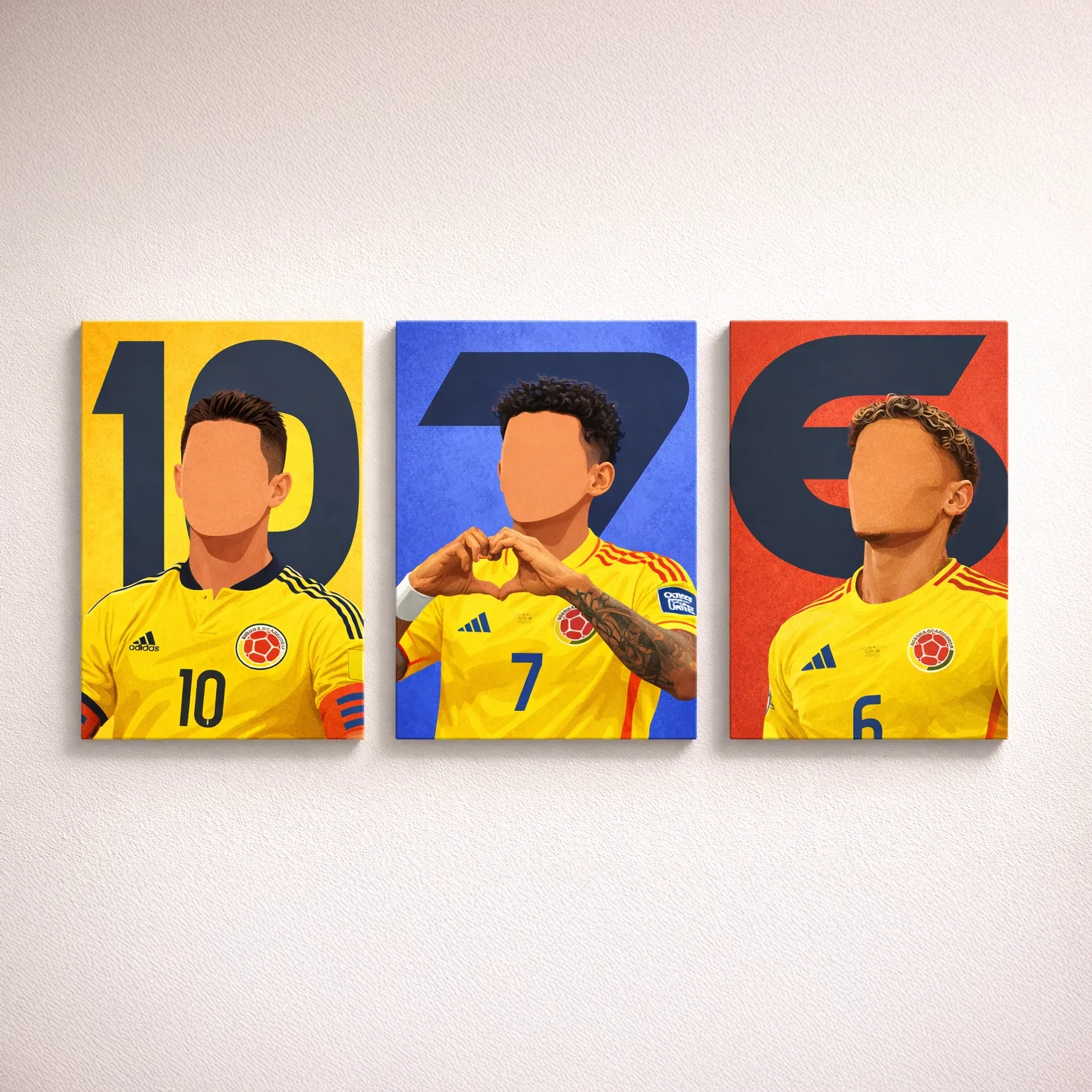Selección Colombia (Pack x3)